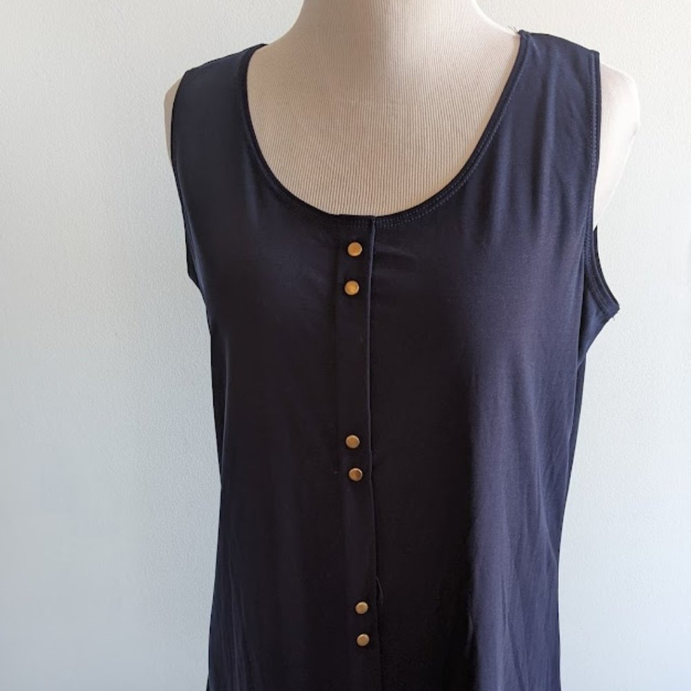 Diana Bell  Women Navy Tank Top, size M